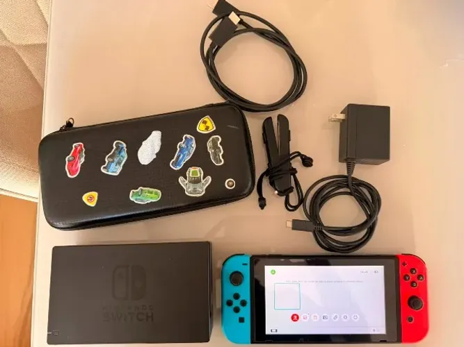 Nintendo Switch V1 Bloqueado Funcionando Perfeitamente