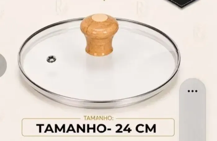 Tampa de panela de vidro NOVA