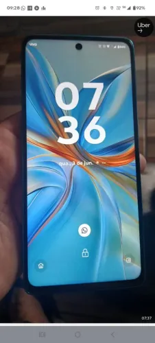 Moto G75 com caixa carregador e garantia