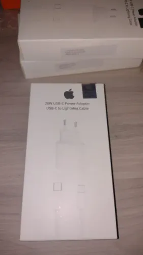 Carregador Turbo p/ iPhone Completo (Novo) - Pronta Entrega