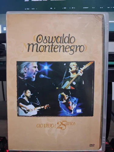 DVD Oswaldo Montenegro Ao Vivo 25 Anos