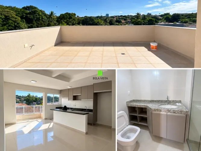 Cobertura 3 Quartos, 1 Suíte, Varanda Gourmet e 2 Vagas para Locação