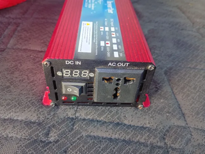 Inversor 24v para 220v 1500wats com pico de 3000wats