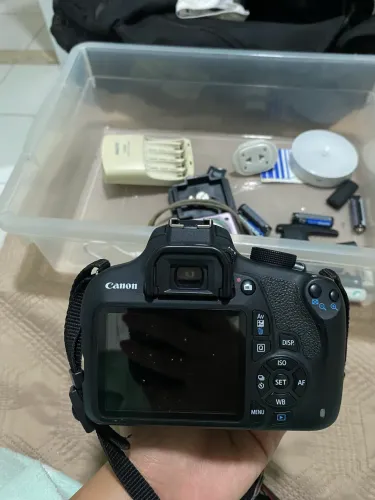 Câmera fotográfica canon T5