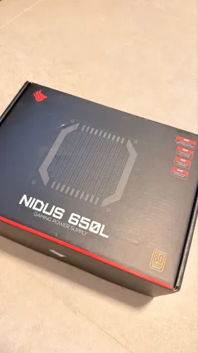 Fonte Nidus 650L 80Plus bronze NOVA