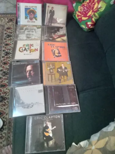 Lote 11 CDs Eric Clapton