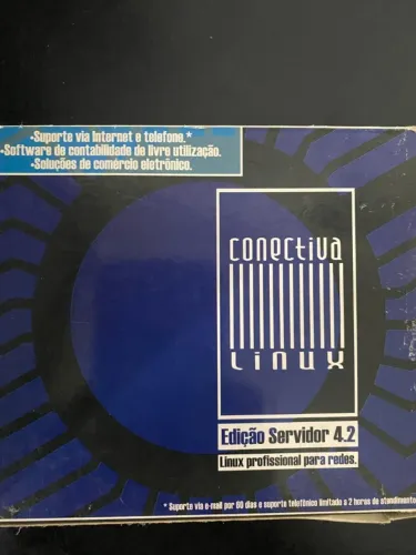 Conectiva Linux Servidor 4.2 Vintage Colecionável Retro Linux