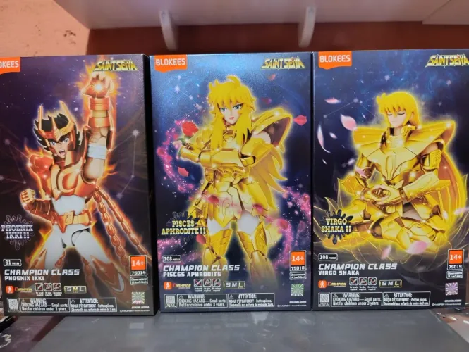 Shaka, Aphrodite e Ikki