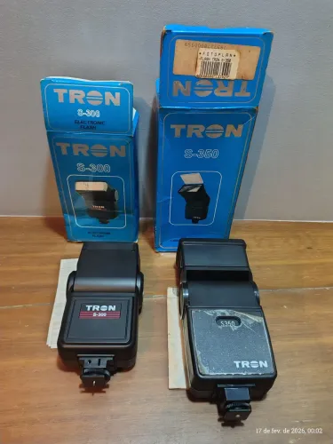 Flash câmera analógica 