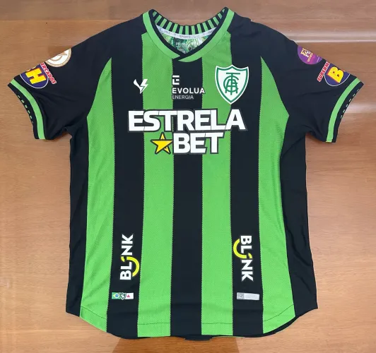 Camisa América Mineiro 2023 - de jogo e autografada 