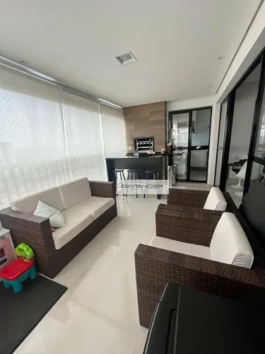 Apartamento 105 m², 3 dormitórios, 1 suíte, 2 vagas e varanda gourmet à venda, por R$ 1.35