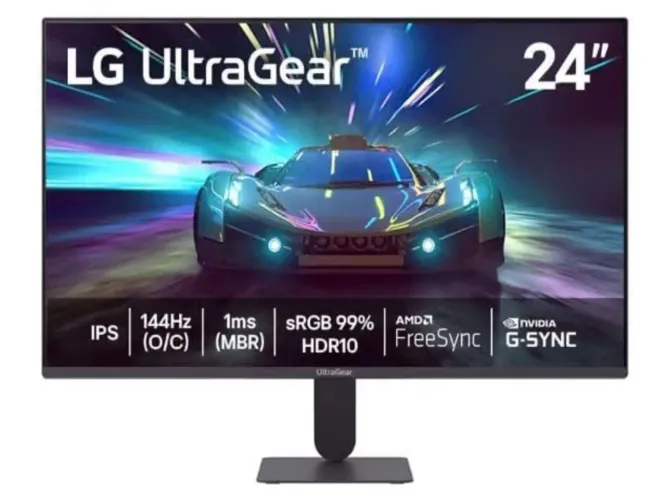 LG UltraGear Monitor Gamer 24" IPS 144Hz (O/C)