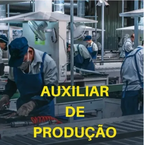 Auxiliar de Produção (M/F) - Contratação Imediata - Prox. Shopping Cerrado