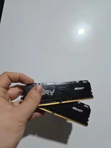 Memória ram DDR4 32GB 3200mhz Kingston FURY RGB