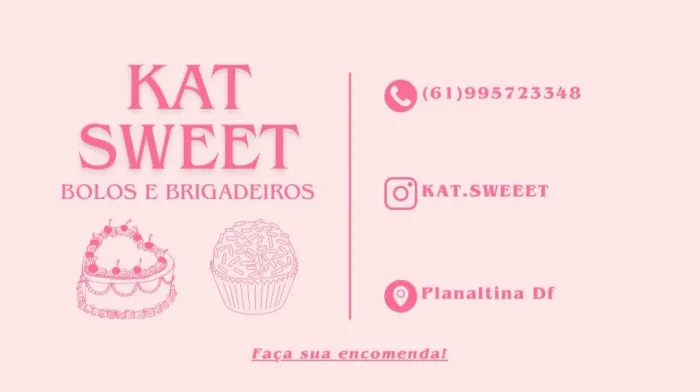 KatSweet - Bolos e Brigadeiros (Planaltina Df, Jardim Roriz)