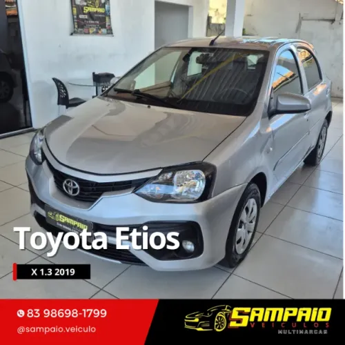 Toyota Etios X 1.3 Flex 16V 5P Mec. 2019