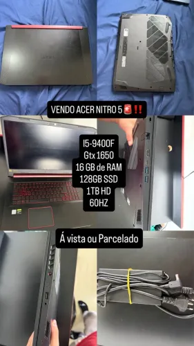 Notebook Gamer Acer Nitro
