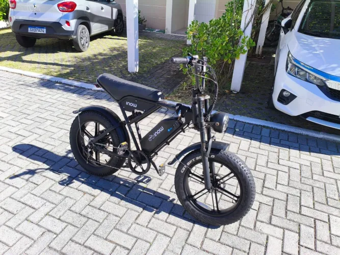 Bike Elétrica INOW - Estilo Retrô | Excelente Estado