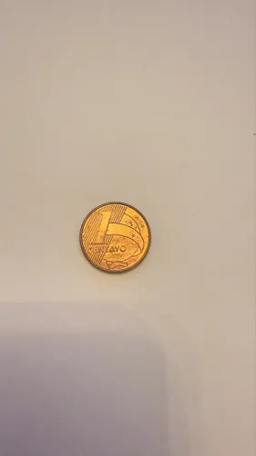 Moeda colecionável 1 centavo - ano 2004