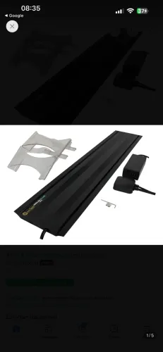 Luminária nour plus marine 100cm 105w 7365lm  oceantech
