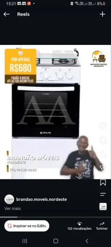 Fogão lindo R$ 50 reais entrega