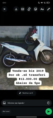 Moto biz 110i
