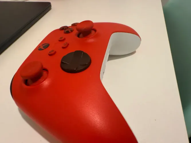 Controle Xbox Vermelho Pulse Red