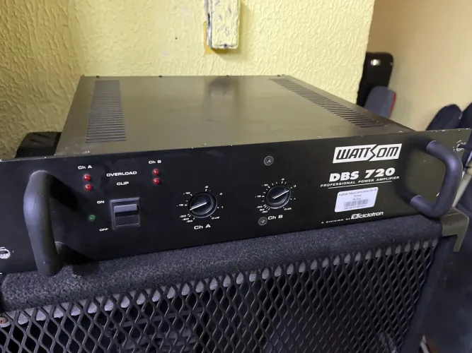 Amplificador de potência wattsom
