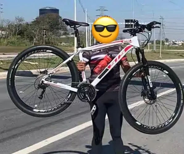 Bicicleta, poucas vezes usada