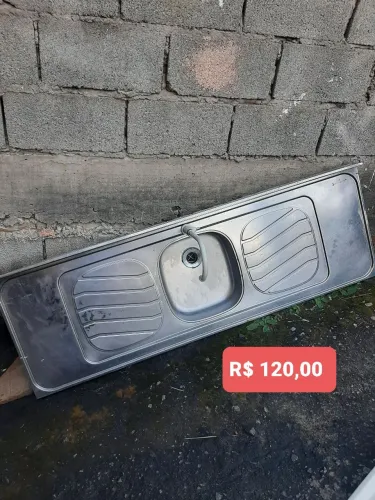 Lotes de Pias, Tanque e Granitos - 5 peças