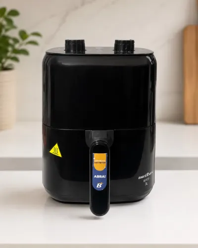Fritadeira Air Fryer 3L Britânia BFR31 Preta 127V