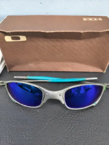 Óculos Oakley Juliet X-Metal Lente Azul Polarizada Usado