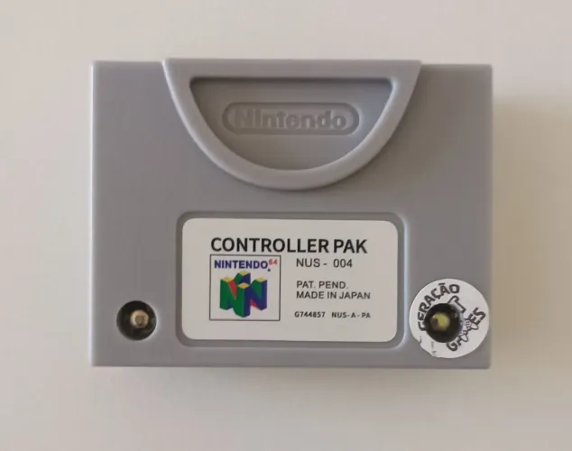 Controller Pak. Nintendo 64