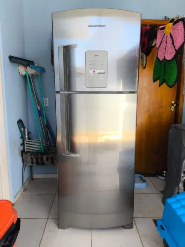 Geladeira Brastemp Frost Free Duplex 429L Inox (NÃO FAZEMOS ENTREGA)