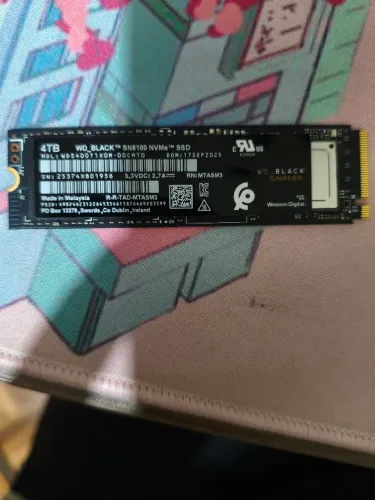 SSD WD Black SN8100 4TB M.2 nvme gen 5
