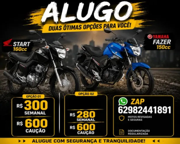 Aluga-se Honda 160cc
