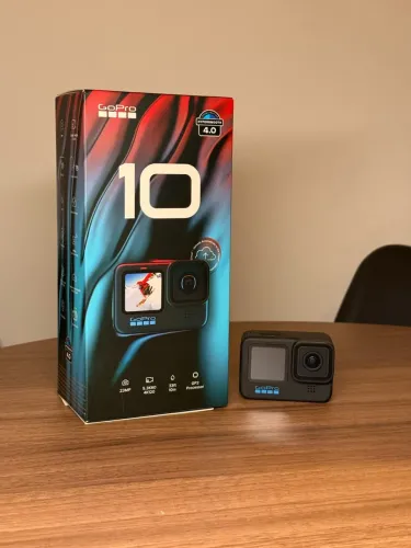 ?GoPro HERO 10 Black + Kit Completo de Acessórios
