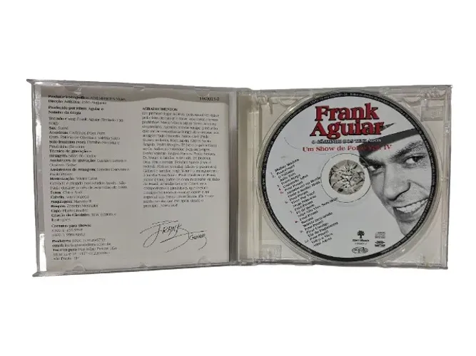 CD Frank Aguiar - Álbum Um show de forró vol. IV - Mídia original