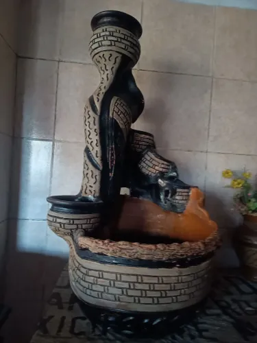 Fonte de água completa