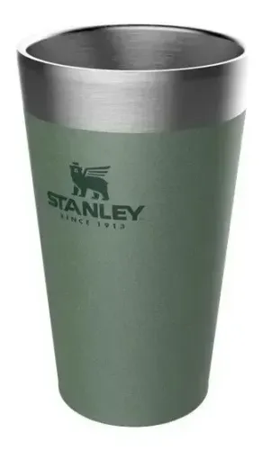 Copo Térmico de Cerveja sem Tampa Stanley Hammertone Green 473ML - ORIGINAL