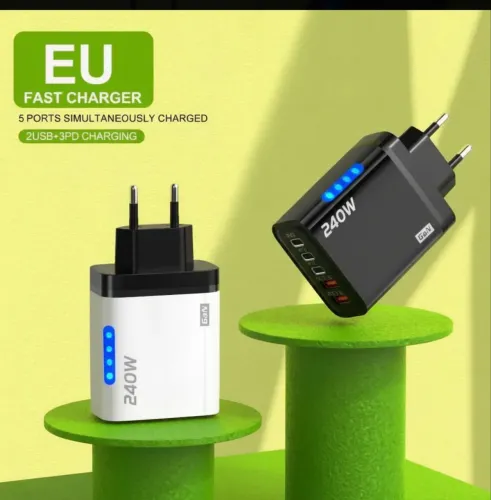 Carregador 240w 5 entradas