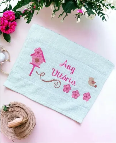 Toalhas Bordadas (Diversos Tamanhos)