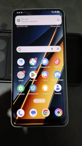 Celular poço x6 pro 5 g 512 gb 12 gr