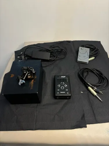 Kit Tatuagem Máquina, Fonte, Clip Cord e Pedal