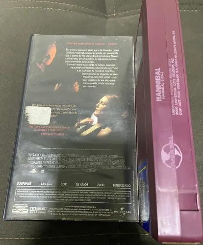 Fita VHS filme Hannibal
