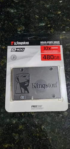 SSD Kingston 480GB 10x - Lacrado