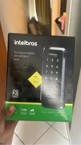 Fechadura eletrônica f2000 Intelbras