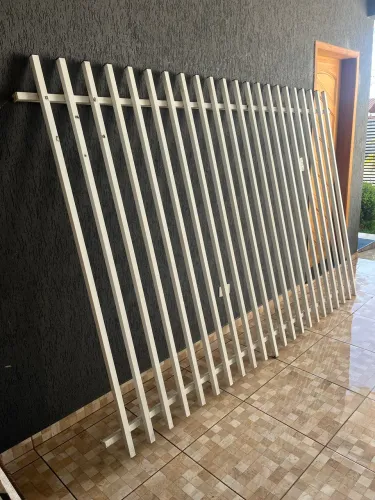 Portão + Grade para frente 6 metros