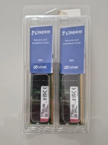 Kit 32GB (2x16GB) Memória RAM NOTEBOOK DDR5 5600MHz Kingston para Notebook (SODIMM)