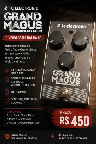 Pedal Grand Magus TC Eletronics